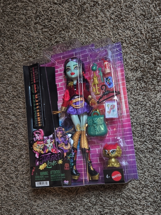 Mattel Other - Mattel Monster High Jinafire Long Barbie Fashion Doll Pet Cloudy Yun Yun